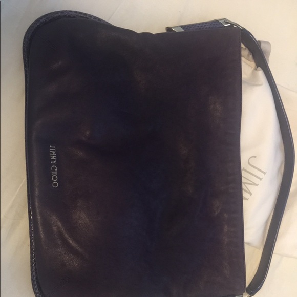 Jimmy Choo Zoe purple hobo - Picture 3 of 4